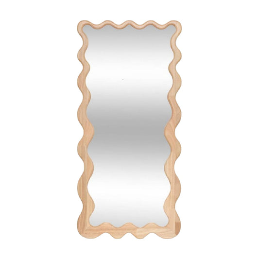 Miroir décoratif pour intérieur en bois - 30 x 15 x 80