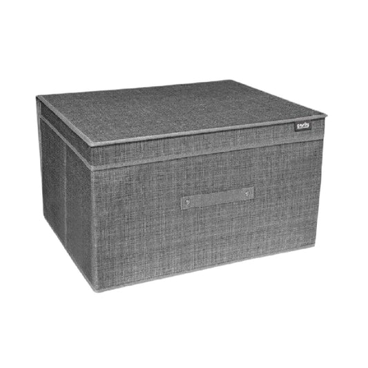 Boîte de rangement en tissu pour organisation domestique - 30 x 20 x 15